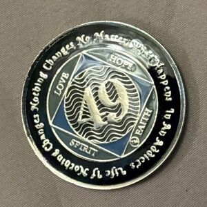 NEW‎ Narcotics Anonymous NA 
49 Year Recovery Sobriety Gift Coin